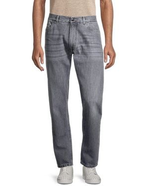 Isaia Carrot-Fit Jeans - Blue