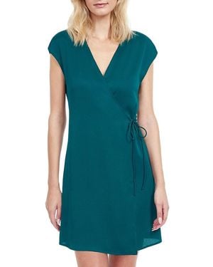 Gottex Modern Shades Wrap Cover Up Dress - Blue