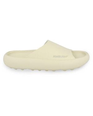 Ambush Rubber Slip-On Slide Sandals - White