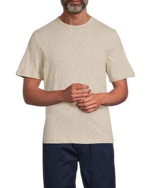 Onia Slub Textured Cotton T-Shirt - Natural