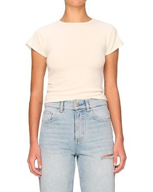 DL1961 Instasculpt Baby Tee - Blue