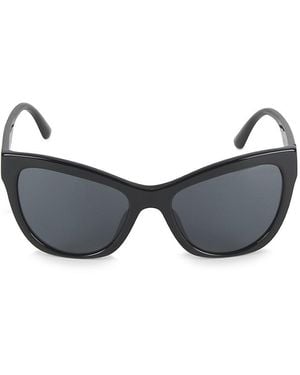 Versace 56mm Cat-eye Sunglasses - Grey
