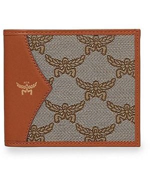 MCM Himmel Small Bifold Wallet - White