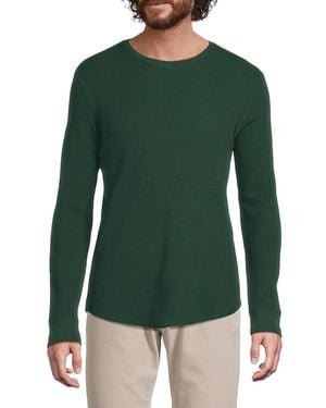 Vince Ribbed T-Shirt - Green