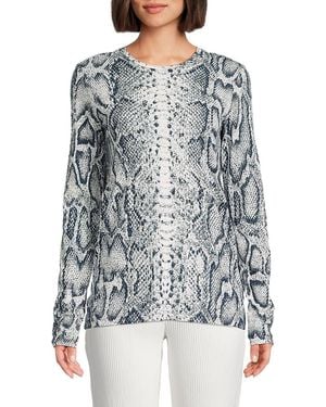 Proenza Schouler Print Top - Grey