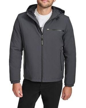 Calvin Klein Mens Outerwear Jacket,iron,x-large - Grey