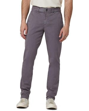 Hudson Jeans Classic Slim Straight Leg Chino Trousers - Blue