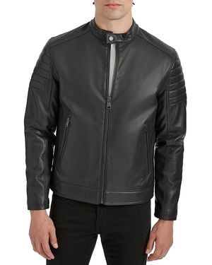 Kenneth Cole Moto Jacket - Grey