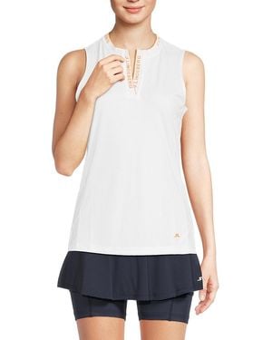 J.Lindeberg J. Lindeberg Leya Logo Sleeveless Top - White