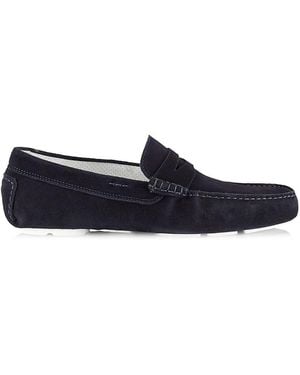 To Boot New York Idris Suede Loafers - Blue