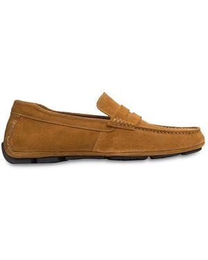 Anthony Veer Leather Penny Loafers - Brown