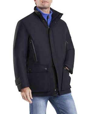 Thermostyles Ths Heated Parka With Removable Alternative-Down Layer - Blue