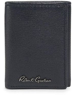 Robert Graham Padam Leather Wallet - Black