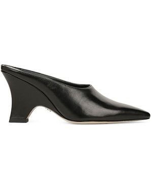 Sam Edelman Vonn Kitten Heel Mules - Black