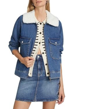 Rails Cheyenne Zip-Up Denim Jacket - Blue