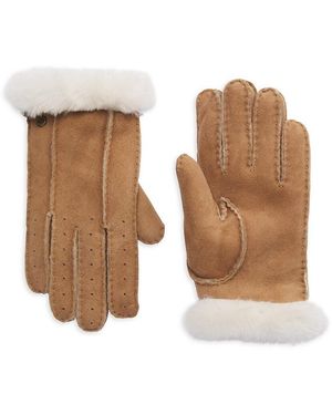 UGG Classic Perforated Gloves - Natural