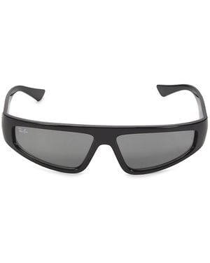 Ray-Ban Rb4432 59Mm Geometric Sunglasses - Black
