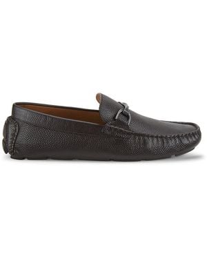 Allen Edmonds Lando Leather Driving Loafers - Black