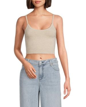 Alice + Olivia Maude Wool-Blend Bralette - Blue