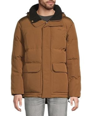Levi's Arctic Cloth Puffer Parka - Brown