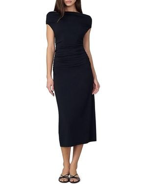 Joe's Jeans The Mia Ruched Midi-Dress - Blue