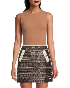 Valentino Sleeveless Jersey Bodysuit - Black