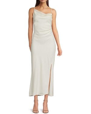 Rails Jackie Satin Slip Dress - White