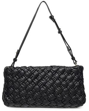 Walter Baker Whitley Leather Shoulder Bag - Black