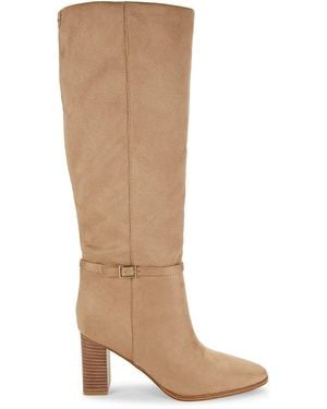 Calvin Klein Drevin 83Mm Almond Toe Knee Boots - Brown