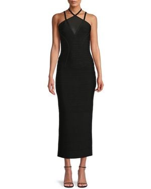 Hervé Léger Lana Bandage Gown - Black
