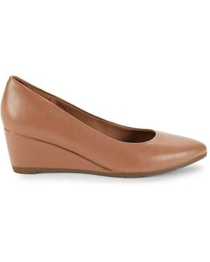 Easy Spirit Jenni Point Toe Platform Court Shoes - Blue