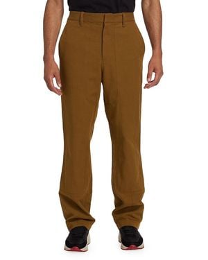 Helmut Lang Utility Twill Trousers - Brown