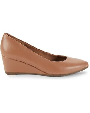 Easy Spirit Jenni Point Toe Platform Court Shoes - Blue