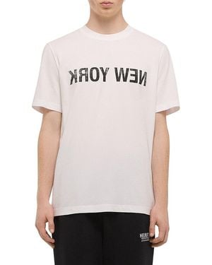 Helmut Lang Reverse Ny Cotton T-Shirt - White