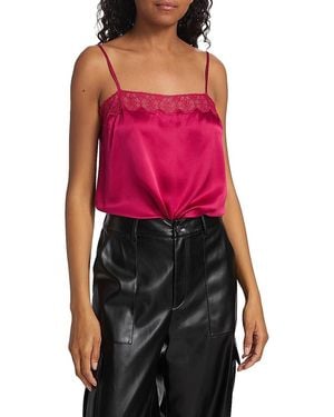 Cami NYC Esme Silk Cami - Red