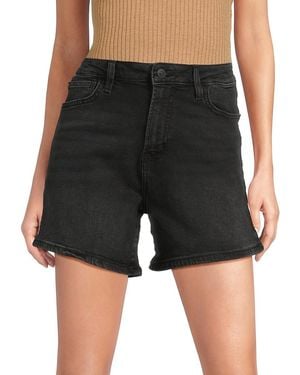 Hudson Jeans Relaxed Denim Shorts - Black