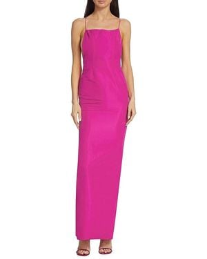 LAQUAN SMITH Sleeveless Open-Back Gown - Pink