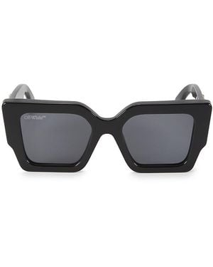 Off-White c/o Virgil Abloh Catalina 55Mm Solid Lens Square Plastic Sunglasses - Grey