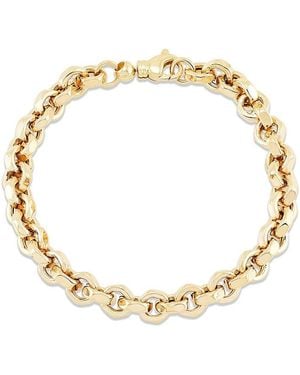Saks Fifth Avenue 14K Hexagon Bracelet - Metallic