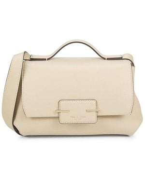 Rag & Bone Realm Leather Flap Bag - Natural