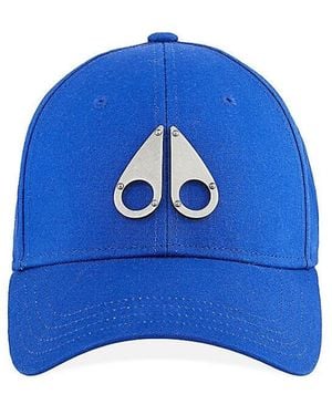 Moose Knuckles Logo Icon Baseball Cap - Blue