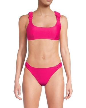 Ramy Brook Rachel Bikini Top - Pink
