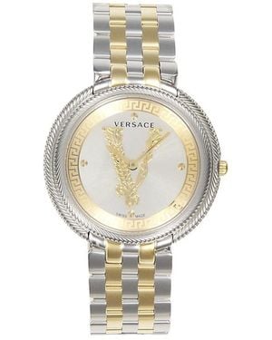 Versace Two-Tone Stainless Steel Bracelet Watch/38Mm - Metallic