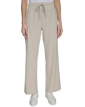 Andrew Marc Commuter Drawstring Joggers - Natural