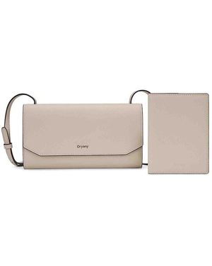 orYANY Mandy Mini Leather Wallet - Natural