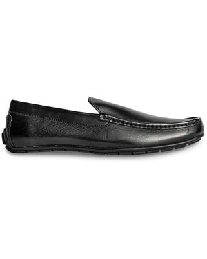 Anthony Veer Cleveland Leather Driving Loafers - Black