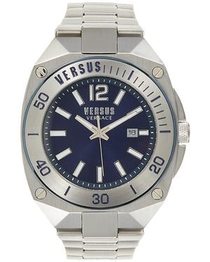 Versus 48Mm Stainless Steel Bracelet Watch - Grey