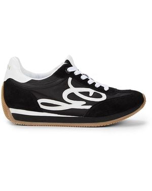 Guess Skroll Logo Sneakers - Black