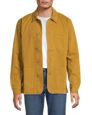 Joe's Jeans Chore Denim Shirt Jacket - Blue