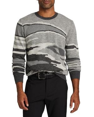 Saks Fifth Avenue Intarsia Alpaca-Blend Sweater - Gray